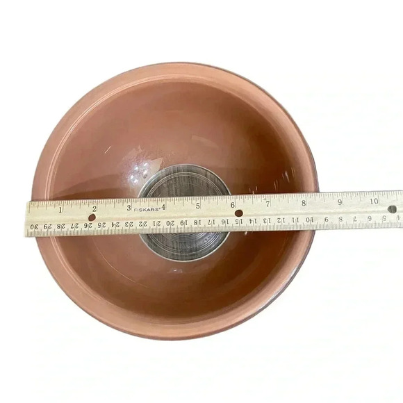 PYREX Corning NY USA 325 2.5L and 323 1.5L Set of 2 Nesting Mixing Brown Bowls - Picture 13 of 16